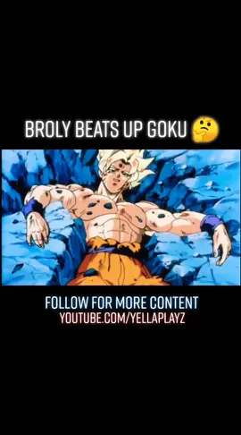 #Broly Beats up #Goku! follow for more Clips! #dbz #dragonballz #legendarysupersaiyan #dragonball #saiyan