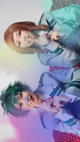 #僕のヒーローアカデミア #ヒロアカ #ヒロアカコス #コスプレイヤー #コスプレ #緑谷出久 #緑谷出久コスプレ #麗日お茶子(@30385476281)  #麗日お茶子コスプレ #緑谷麗日 #姉妹コスプレイヤー