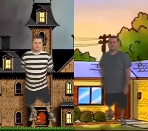 I wanted to try a #bobbyhill and #pugsleyaddams fight.