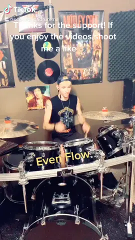 Pearl Jam 🤘🏼 #HealthyLiving #artskills #drums #drumcover