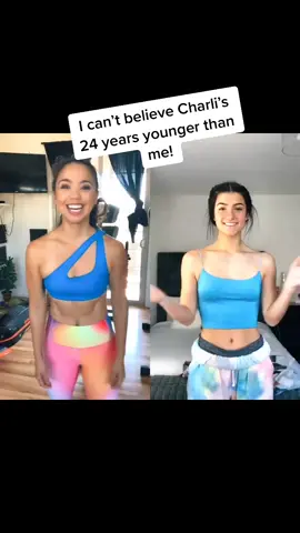 Can I get 4m LIKES too? #duet with @charlidamelio #MomsofTikTok #over30 #healthy #fitmom #workout #charlidamelio #NotOneThing