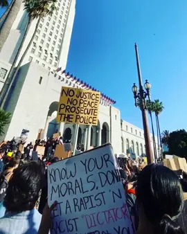 Today’s peaceful protest in LA #blacklivesmatter #losangeles #endpolicebrutality