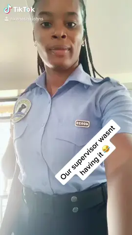 Having fun with my coworkers. Love them loads🙂# supervisor not having it at all