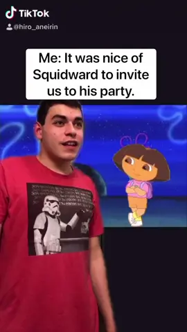 This was a sleep deprived idea😂 #fyp #xyzbca #dora #squidward #fellinlove #phineasandferb