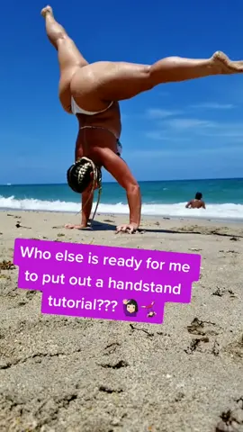 Slo-mo balance check. #slomoqueen #bodypositive #ninjagirl #skills #heathervonzetta #handstandtutorial