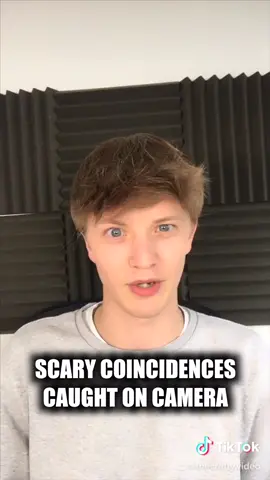 Scary coincidences caught on camera! 🤨 #scary #fyp #foryoupage