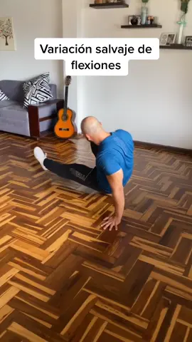 Varición brutal de flexiones🔥 COMPARTE CON TUS AMIGOS PARA RETARLOS💪🏼#homefitness #ejercicioencasa #rutinaencasa #fyp #parati