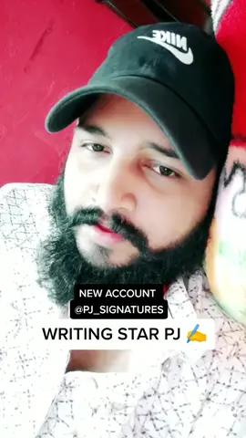 @pj_signatures pls follow my new account for live option #prawin_pj_hayathnagar #pj_writingstar #HainTaiyaarHum #tiktokindia #fyp #pj_signatures