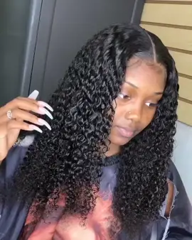Natural black water curly wig #wig #curlywig #KeepingItCute #hairstyleforgirl #hairstyleforblackwomen #hair #fyp #beauty #humanhair #hairstyle