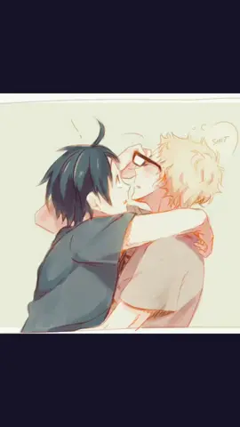 They are a cute ship too ❤️❤️ #haikyuu #haikyuuships #haikyuuboys #fanart #haikyuuart #haikyuufandom #yoai #yamaguchi #tsukishima