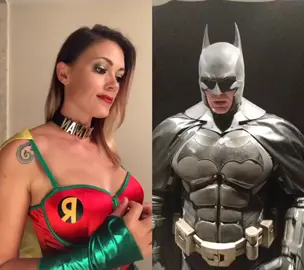 #duet with @debonair_dyad_cosplay Last one, because Robin pushes all his buttons... #fyp #batmanandrobin