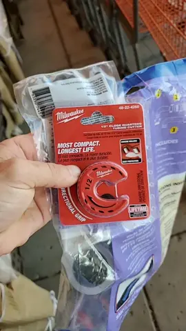 this one is just slightly better than the one I already have. oh well. #tools #milwaukee #pipecutter #homedepot #foryou #foryoupage #foryourpage #new