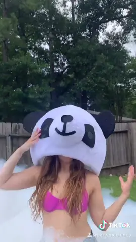 Blow this up, foam friends! #wipe #wipeitdownchallenge #wipeitdown #challenge #panda
