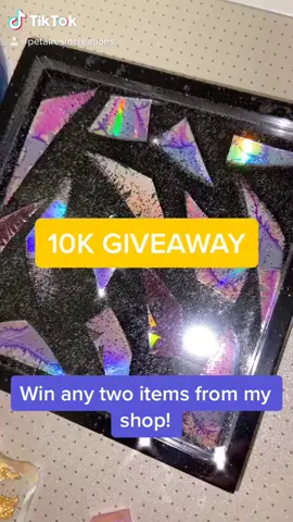 YOUR CHANCE TO WIN! 2 items from our shop - Follow, Like and comment you’re favourite emoji below 💕✨excludes: make your own kit - ends 30/06/20