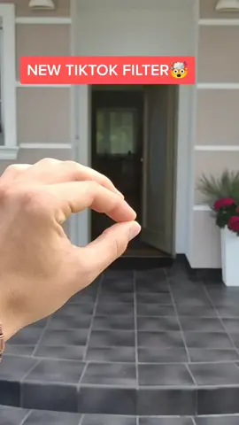 Neuer TikTok Filter 😄 Teilt es mit deinen Freunden, damit die darauf reinfallen 😂 #tiktoktrick #illusion #tutorials