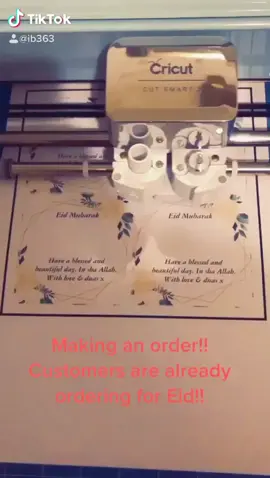 Making a order!!                                      #orders #makingorders #personalisedgifts #gifts #cricuit #cricutmade #SmallBusiness #fyp