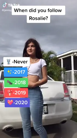 When did you follow Rosalie? #obsessedwithit #SkillBuilding #CurlsCheck #fyp #SafeguardSplash #rosaliearritola