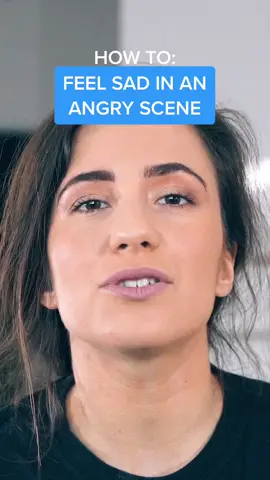 ACTING TIP: How to get emotional in an angry scene. #obsessedwithit #SkillBuilding #actingtips #actingadvice #actress