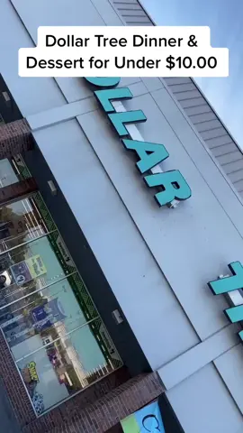 Dollar Tree Dinner & Dessert for under $10.00 #xyzbca #fyp #cookingwithtati #dollartreehacks #dollartreemeals #eatinggood