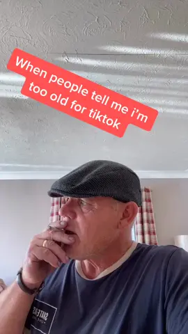 Never too old for TikTok. Ill keep going. Nothing stops me! #mylife #fyp #swampdog69
