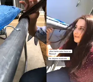 Me dijeron que lo hiciera en todo mi cabello #dúo con @pattystorres el sol acabó conmigo 🥵 ☀️