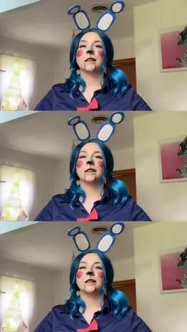 The little hand movements are really hard. #fnaf2cosplay #bonniecosplay #fivenightsatfreddys #fyp