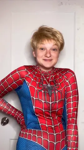 NEW COSPLAY 😂😂😂😂 I promise I will actually put effort into this eventually but I just pulled this out of the mail #spiderman #peterparker
