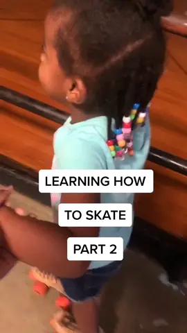 Part 2 of learning how to skate. Go, go, go! #rollerskating #whosnext #gogogo #hiphopharry #learninghowtoskate  #blackfamily #kidsbop #kidschallenge