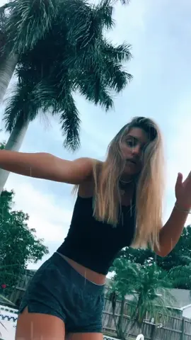it definitely was raining in the last part