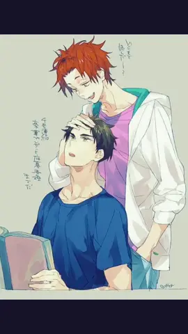 More cuteness of Tendou & Ushijima #haikyuuart #fanart #haikyuu #yoai #haikyuufandom #haikyuuboys #haikyuuships