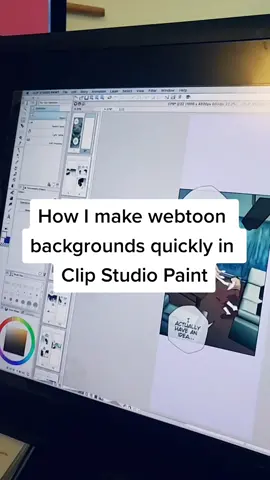 Using the default settings within Clip Studio Paint has been such a lifesaver for me & my webtoon❤✍🏾 How do you like to make your backgrounds?