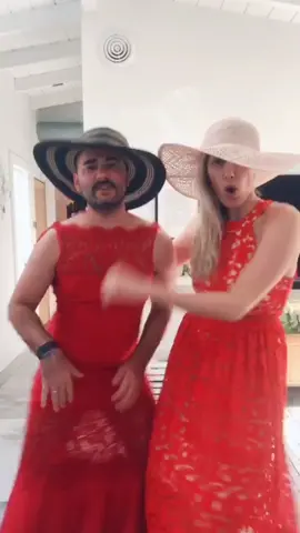 That’s my wedding dress he’s wearing - wow you can really dance #coincidance #funnycouple #marriagegoals #funnyvideo he wore it better 💃🏼