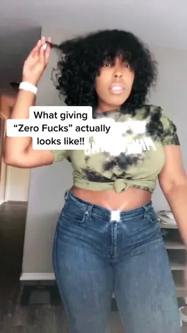 I have no fucks left to give!! #curvygirl #trending #fyp #issavibe #tiktokfun #whatyougonnado #foryoupage