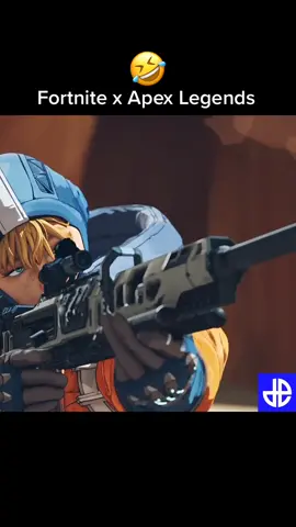 When Fortnite and Apex Legends crossover .. 🙈☠️ #fortnite #apex #apexlegends #cod #fyp #foryou #foryoupage #memes
