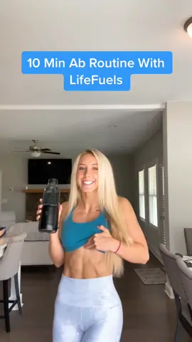 @lifefuels keeps me hydrated during every workout! Link in bio! 💙Make sure to use my code For 10% off your first order! #lifefuels