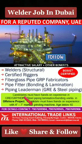 Dubai Job Requirement 🔥#foryoupage #jpa #tiktokarab #jobportalabroad
