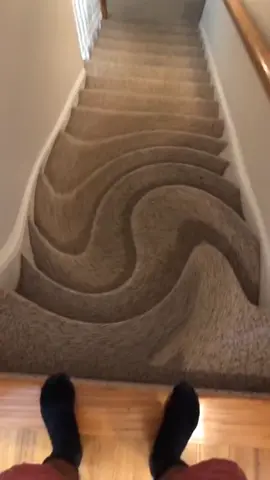 ‘So I tried to walk down the stairs with the whirlpool effect and...’ #fyp #fy #foryou #memezar (via: @chrisferguson04) #funny #whirlpool