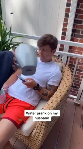 Can’t believe I got him 😂 @josh_herbert #prank #prankwars #husband #funny #surprise #react #reaction #fyp #FeelTheFlip