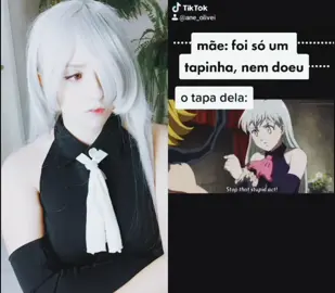 elizabeth socando o Meliodas é perfeito 🥰😅 gostaram dessa cena?  #dueto  @@ane_brinn #elizabethlionescosplay #nanatsunotaizai #meliodas #humor #fy