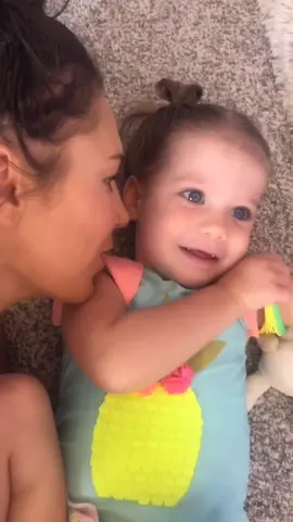 Saw this done with pets but thought this was too cute! #LittleBitFancy  #MomsofTikTok #babiesoftiktok