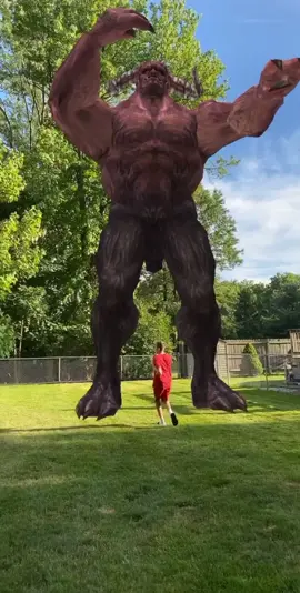 Just me and the monster dancing 😂 #viral #foryou #foryoupage #fyp #trend #trending