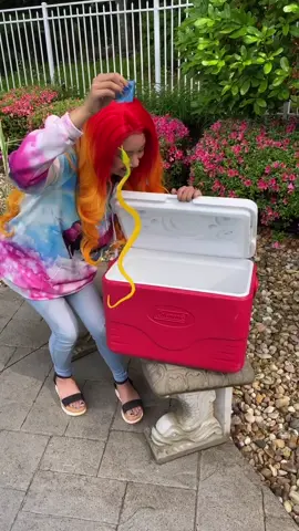 Snake in cooler prank 😂 @prankgods #tiktok #foryou #foryoupage