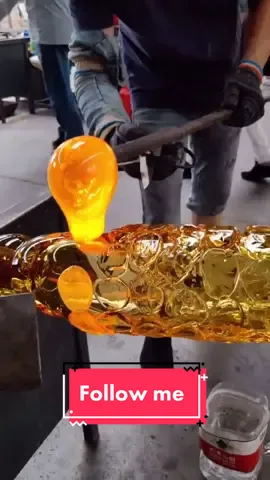 it is amazing 😉 #glassblowing #art