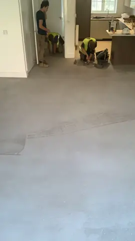 That’s actually in real time 😏 #flooring #satisfying #skilledtrades #fyp #amtico #foryou #timelapse #foryoupage #work #construction #art #fypシ #best