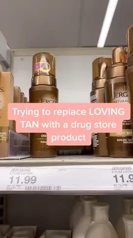 Replacing LOVING TAN part 1. Not a fan of this one  #grwm #selftan #lovingtan #jergens #fyp