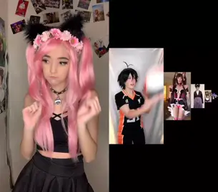 #duet with @junocosplays soon this is gonna distort so bad XD XD#cosplay#chain#anime