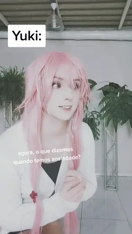 🤔 ai ai essa yuno #yunogasaicosplay #yunocosplay #mirainikkicosplay #thefuturediary #yanderecosplay