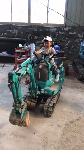 máy xúc mini cực chất #tiktok #excavator #mayxuc #mini #VuDieuDelight