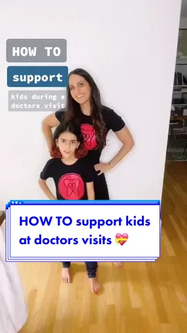 4 ways to support kids during doctor visits! #LearnOnTikTok #doctorvisit #supportchildren #motheranddaughter #dentistry