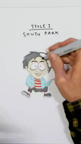 @yungblud drawn #southpark style . thanks to #struthless for this animation full video on our YT channel now ☺️😎 #reanimated #cool #art #viral